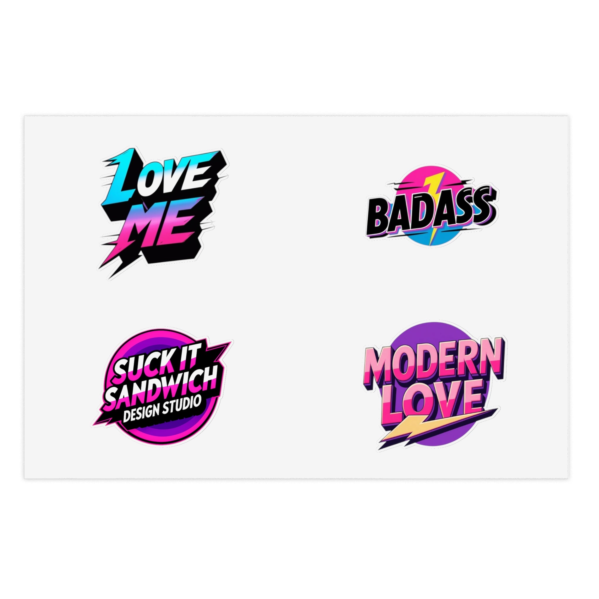 Iconic Suck it Sandwich Sticker Sheets