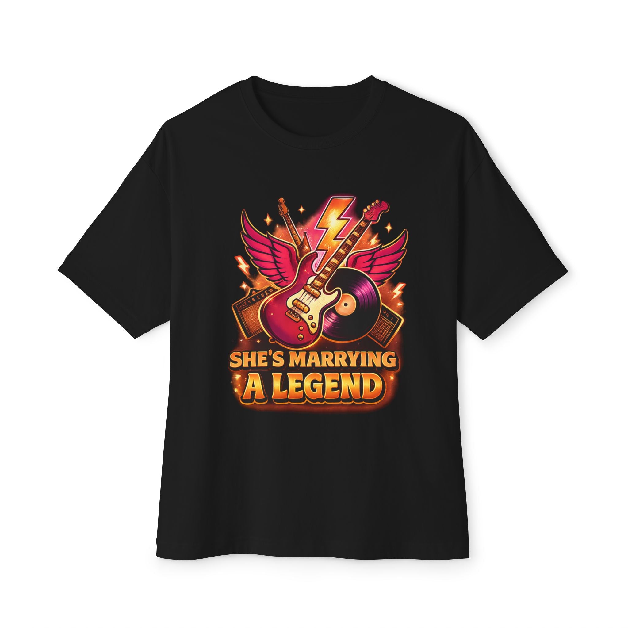 "She's Marrying a Legend" Suck it Sandwich T-Shirt — Rock & Roll Wedding Tee
