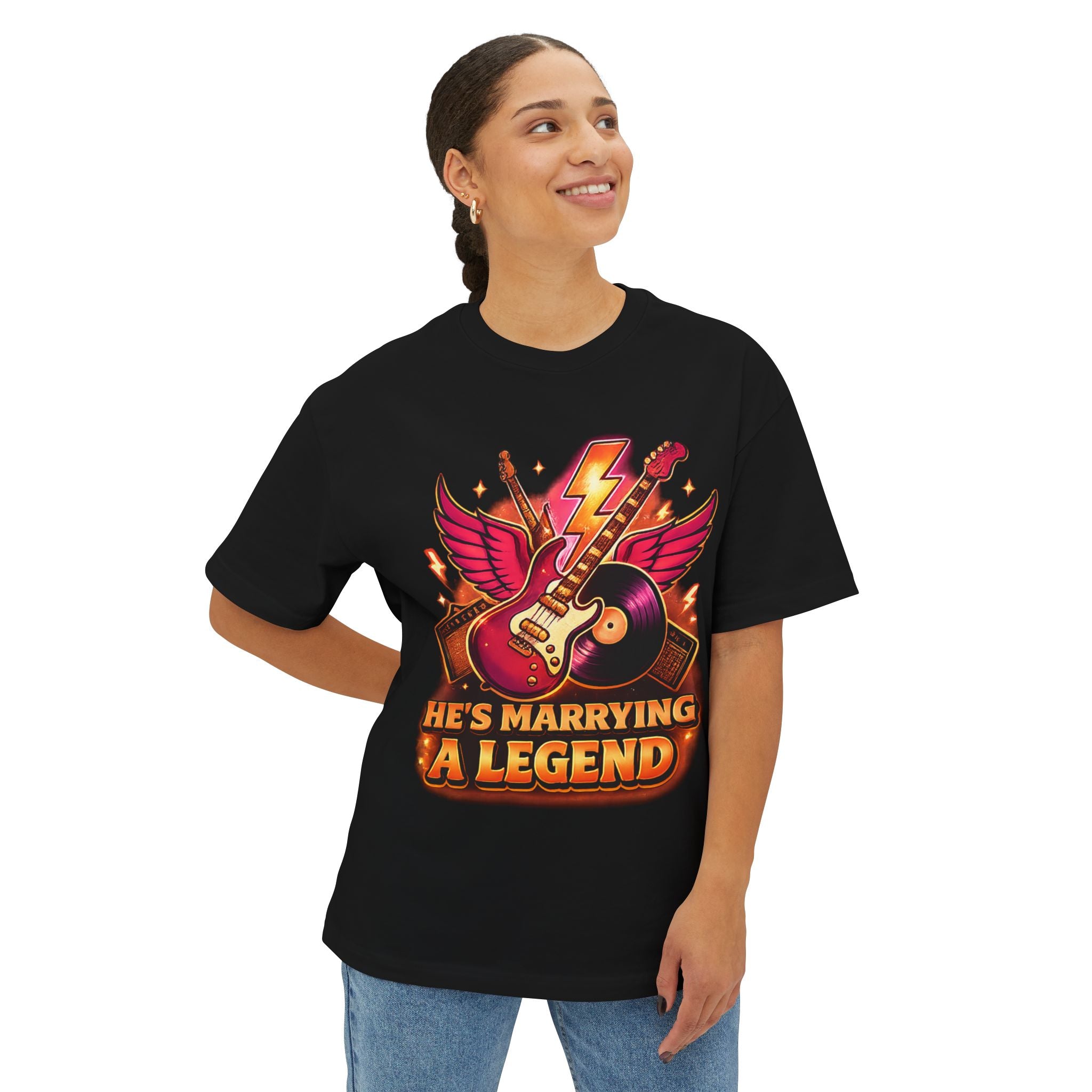 "He's Marrying a Legend" Suck it Sandwich T-Shirt — Rock & Roll Wedding Tee