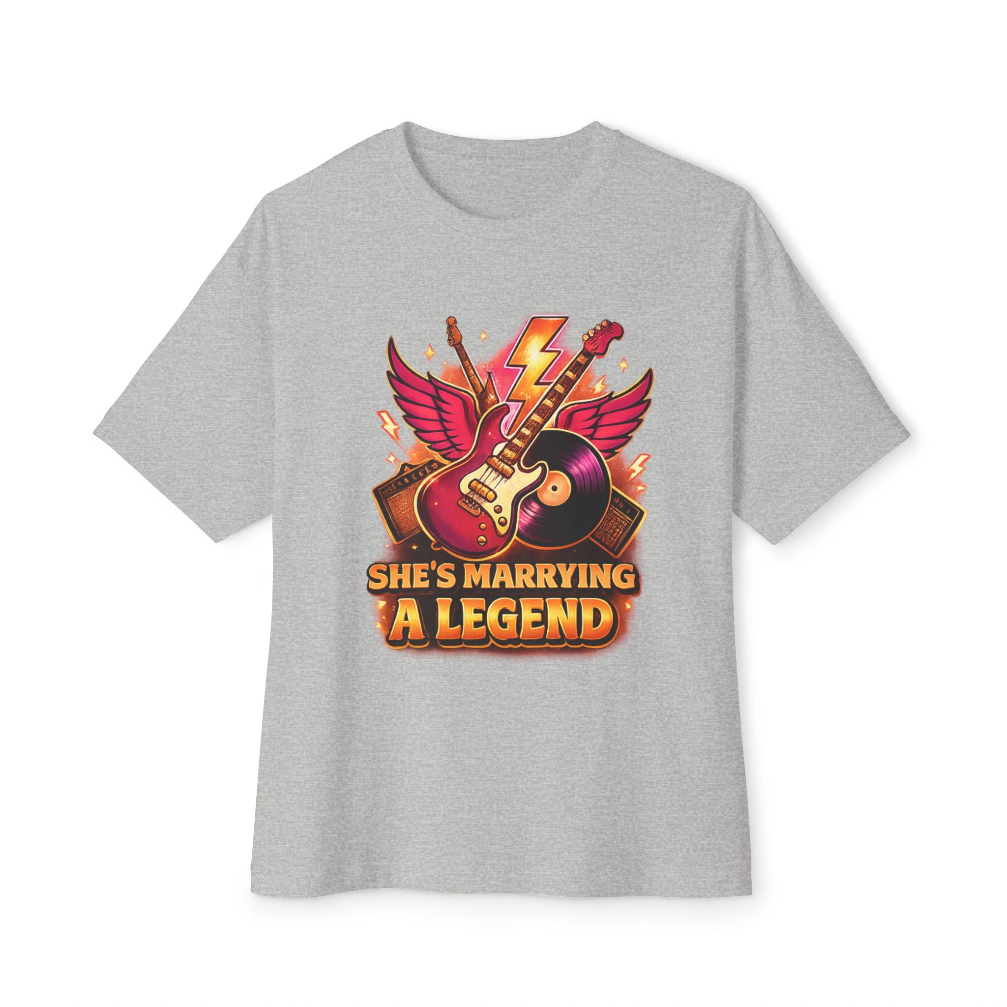 "She's Marrying a Legend" Suck it Sandwich T-Shirt — Rock & Roll Wedding Tee