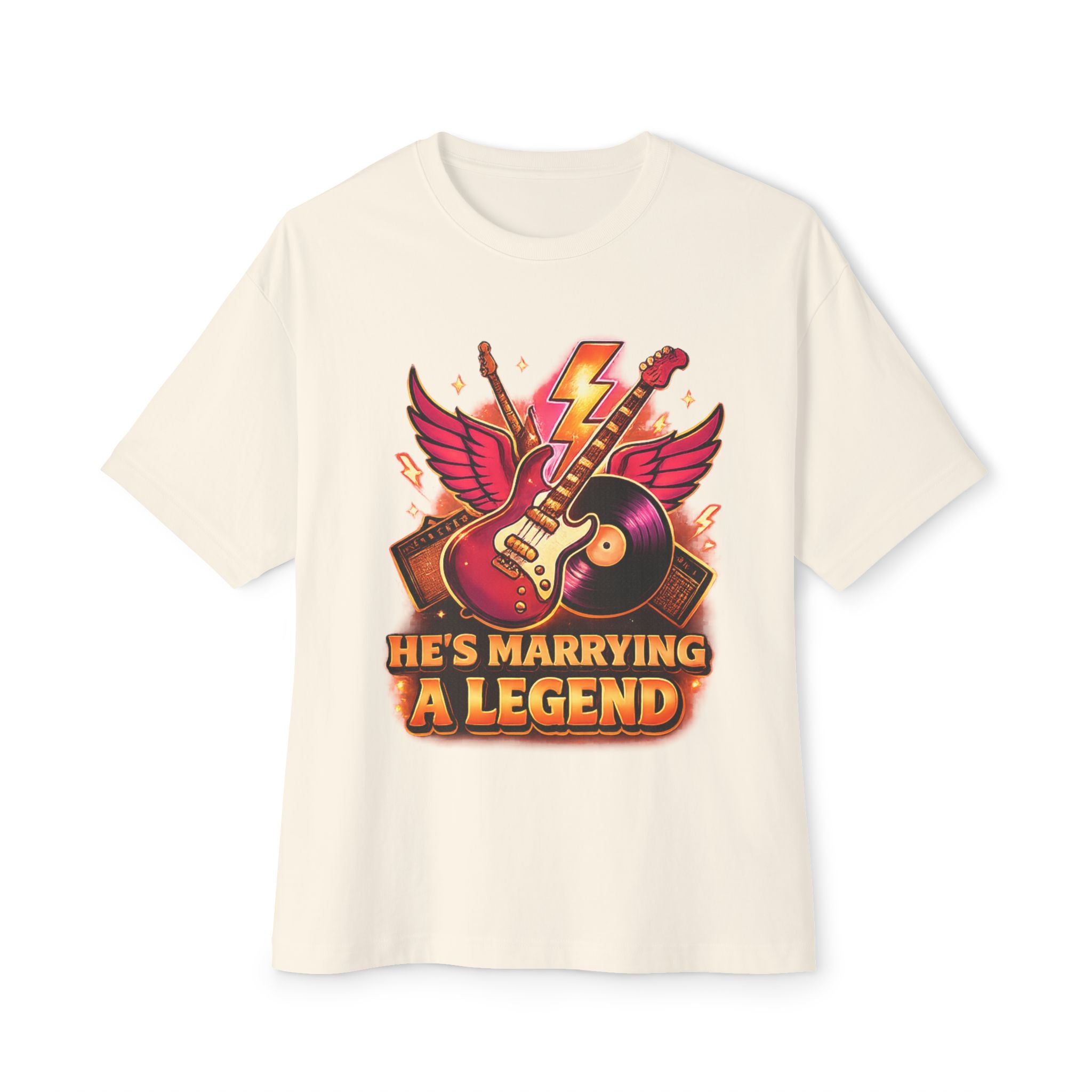 "He's Marrying a Legend" Suck it Sandwich T-Shirt — Rock & Roll Wedding Tee