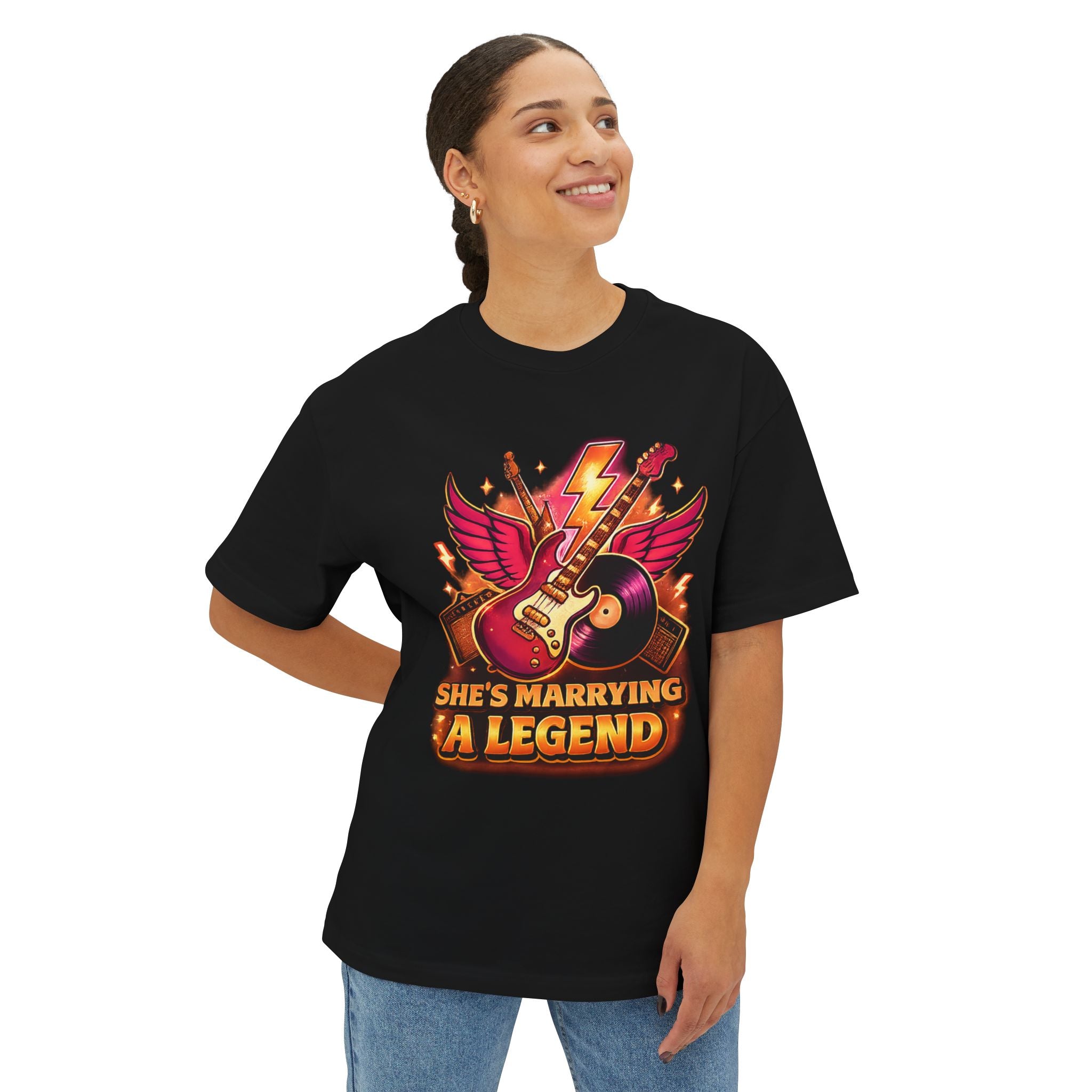 "She's Marrying a Legend" Suck it Sandwich T-Shirt — Rock & Roll Wedding Tee