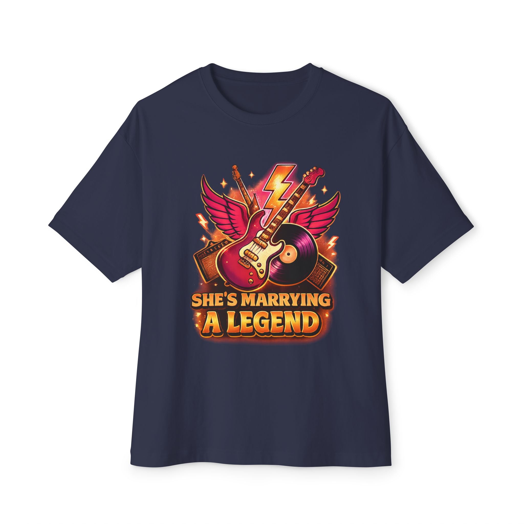 "She's Marrying a Legend" Suck it Sandwich T-Shirt — Rock & Roll Wedding Tee