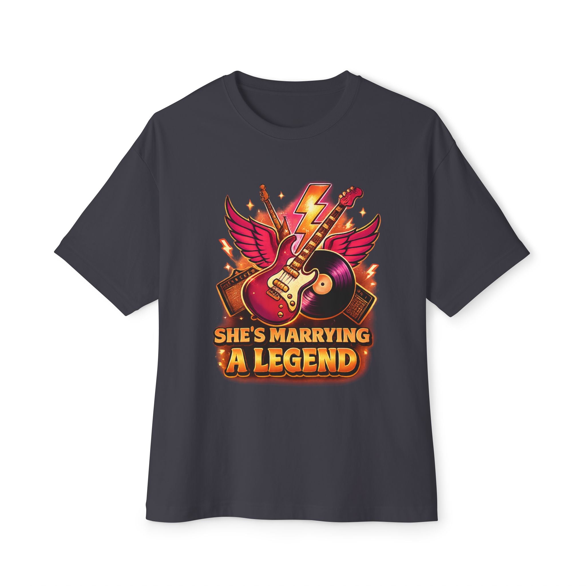 "She's Marrying a Legend" Suck it Sandwich T-Shirt — Rock & Roll Wedding Tee