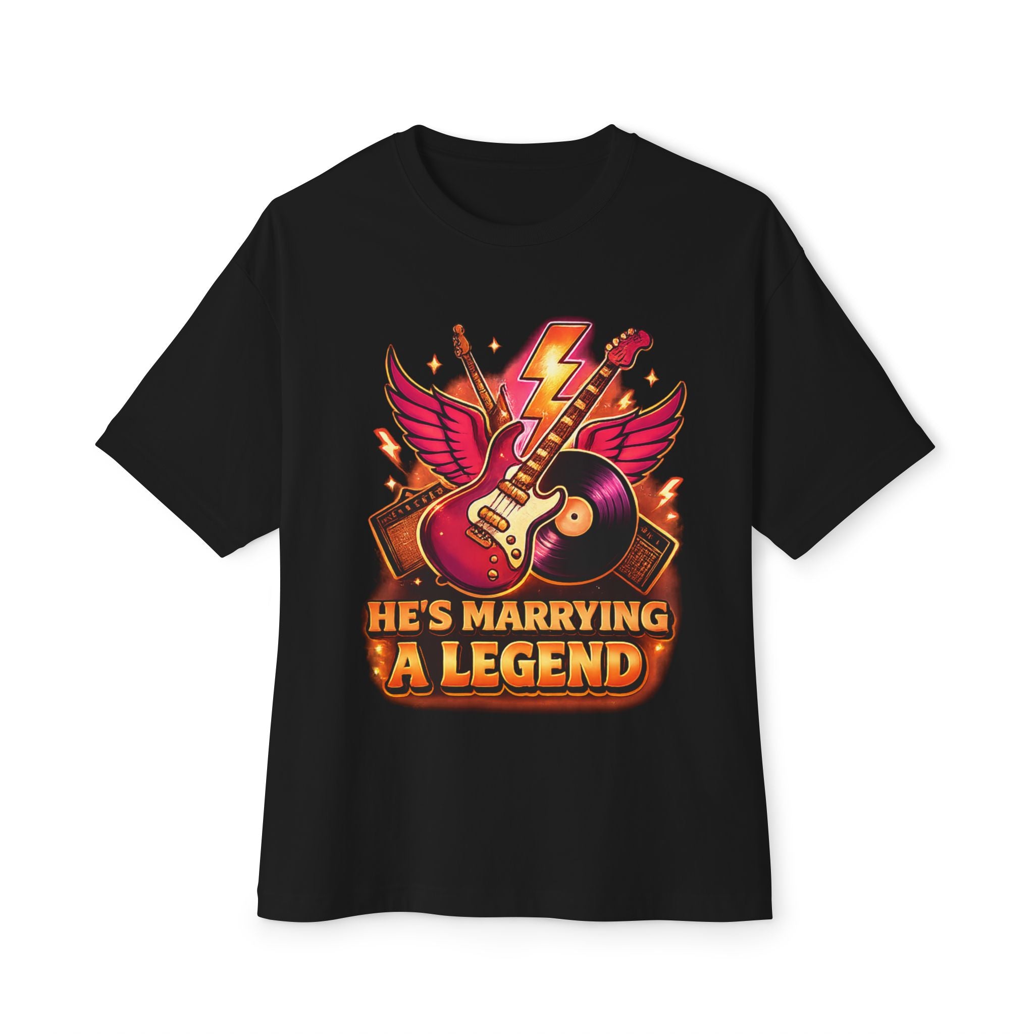 "He's Marrying a Legend" Suck it Sandwich T-Shirt — Rock & Roll Wedding Tee