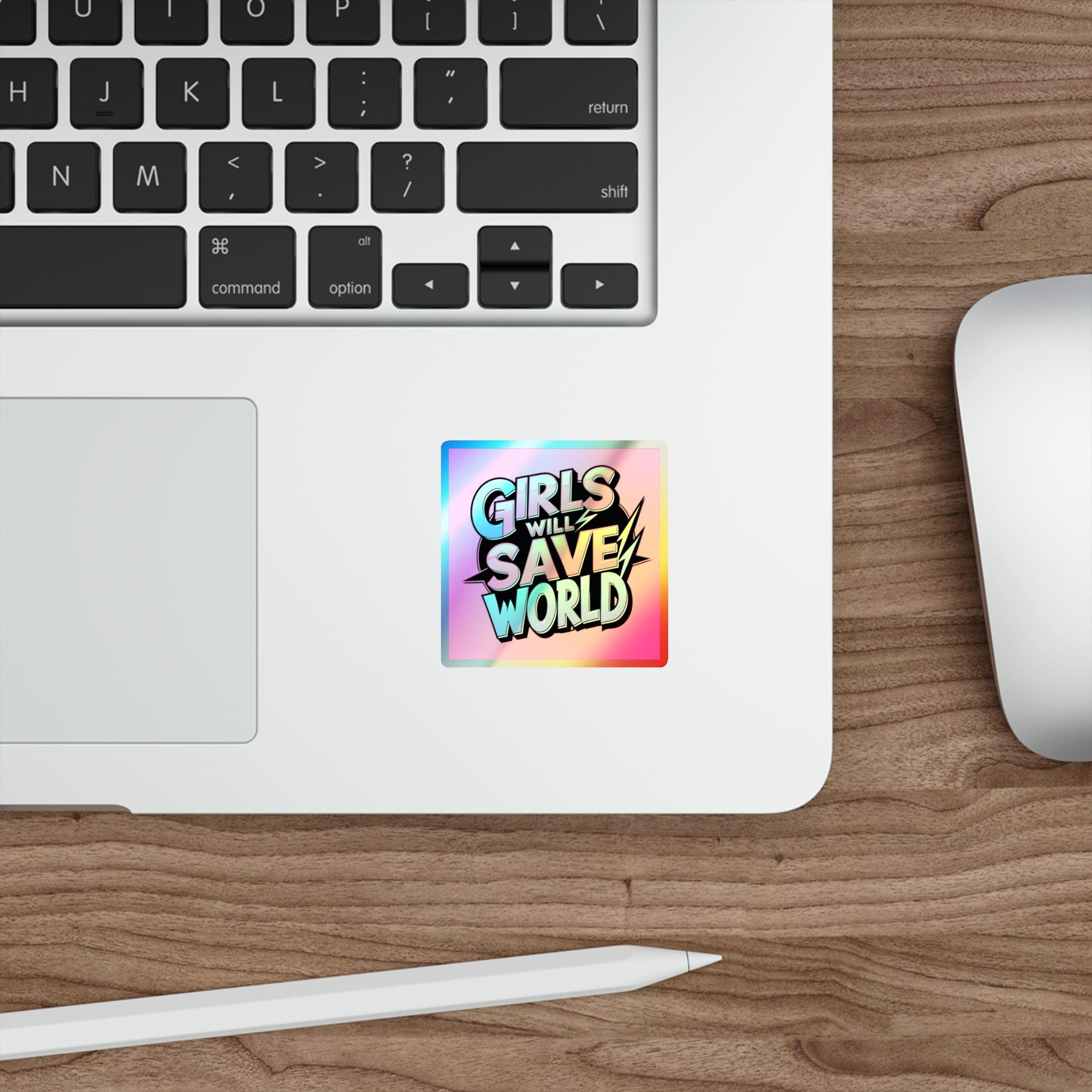 Iconic Girls will save the world sticker - By Suck it Sandwich