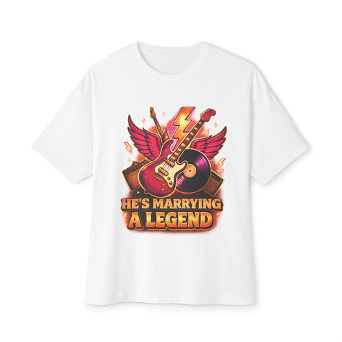 "He's Marrying a Legend" Suck it Sandwich T-Shirt — Rock & Roll Wedding Tee
