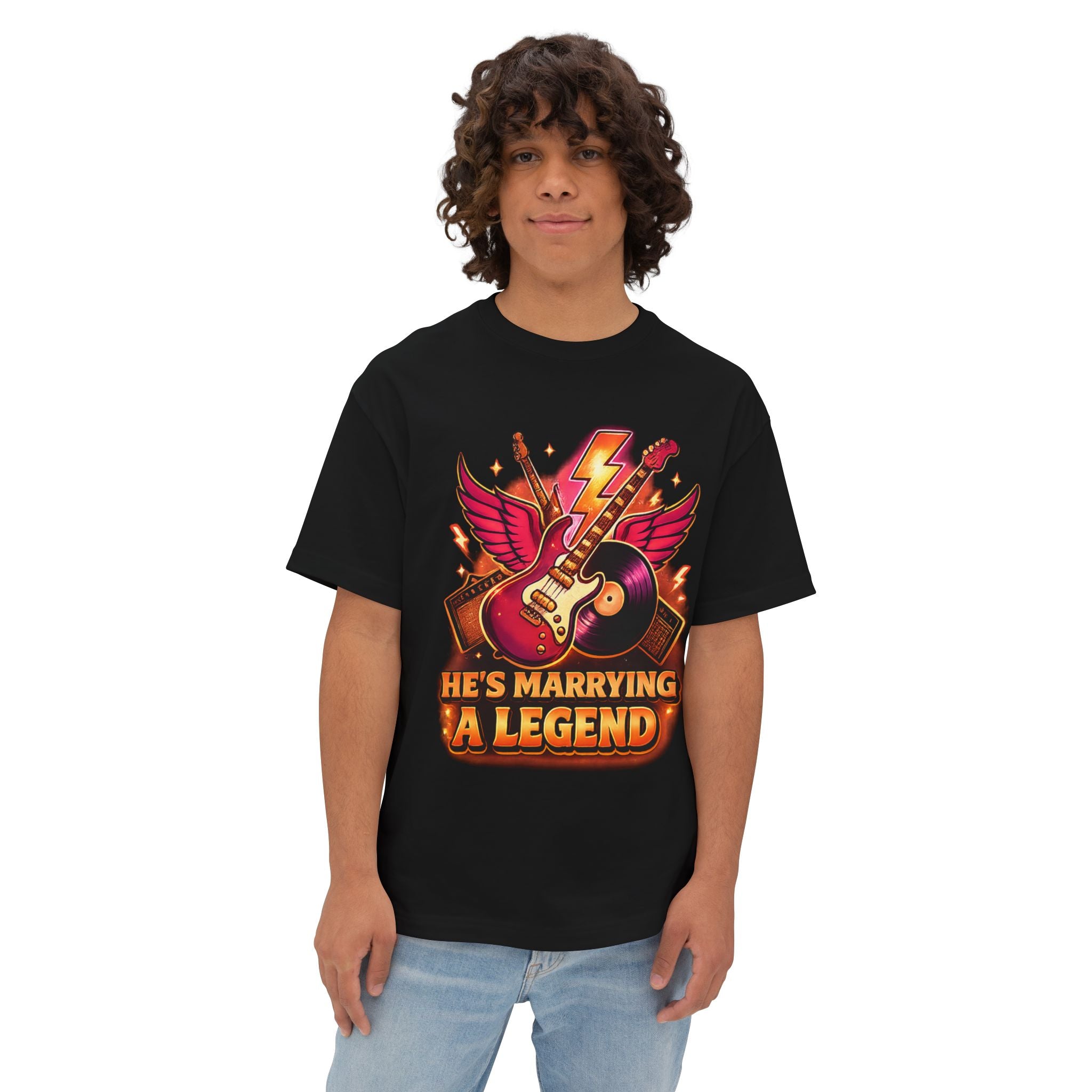 "He's Marrying a Legend" Suck it Sandwich T-Shirt — Rock & Roll Wedding Tee